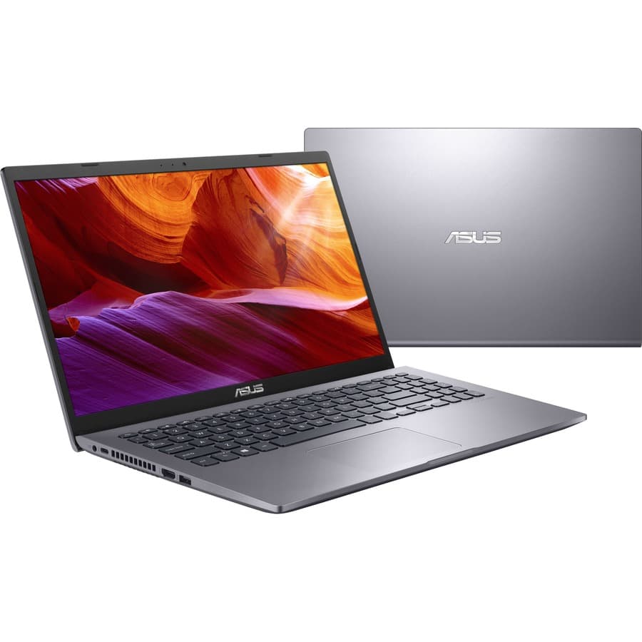 ASUS M509DA-RS21 notebook with 15.6-inch display in slate gray