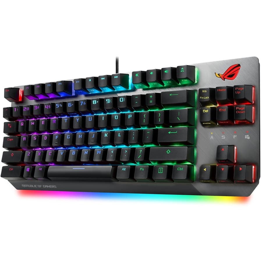 Asus - Components Asus Rog Strix Scope Nx Tkl Kb Mechanical Rgb Gaming Keyboard