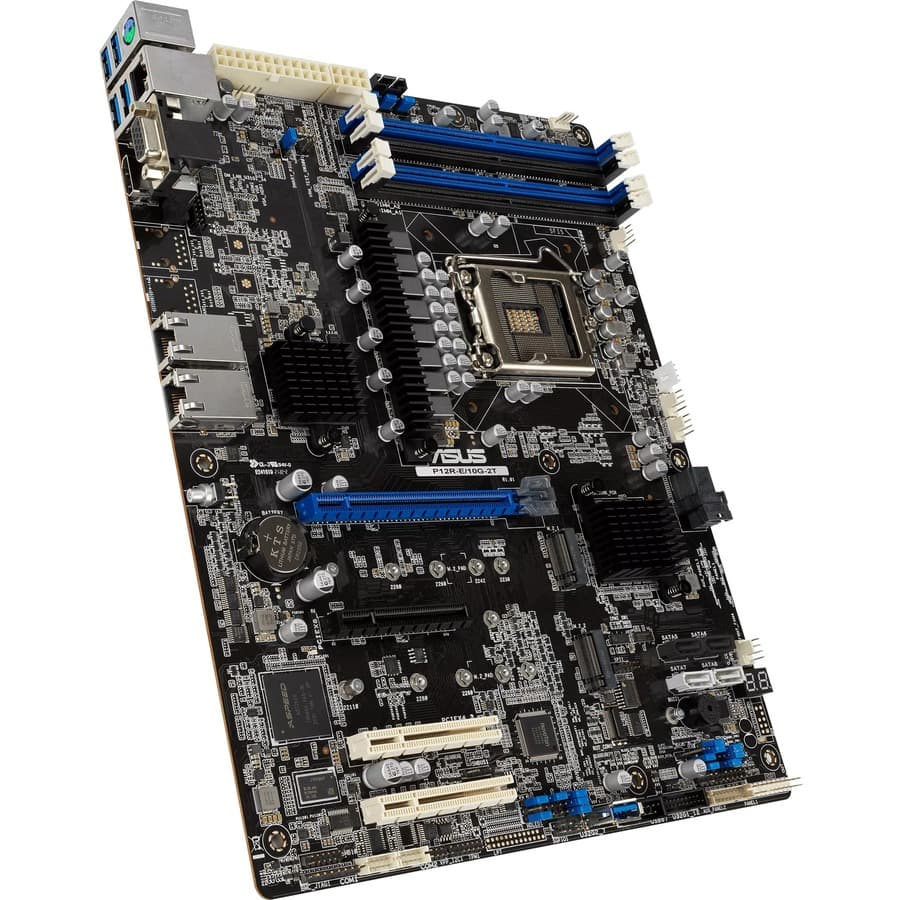 ASUS P12R-E/10G-2T | Enterprise Server Board, 10 GbE, Dual 2.5 GbE