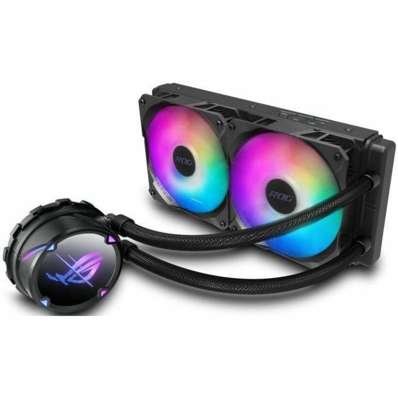 Asus - Components Asus Rog Strix Lc II 240 Argb Aio Liquid CPU Cooler 240mm Radi