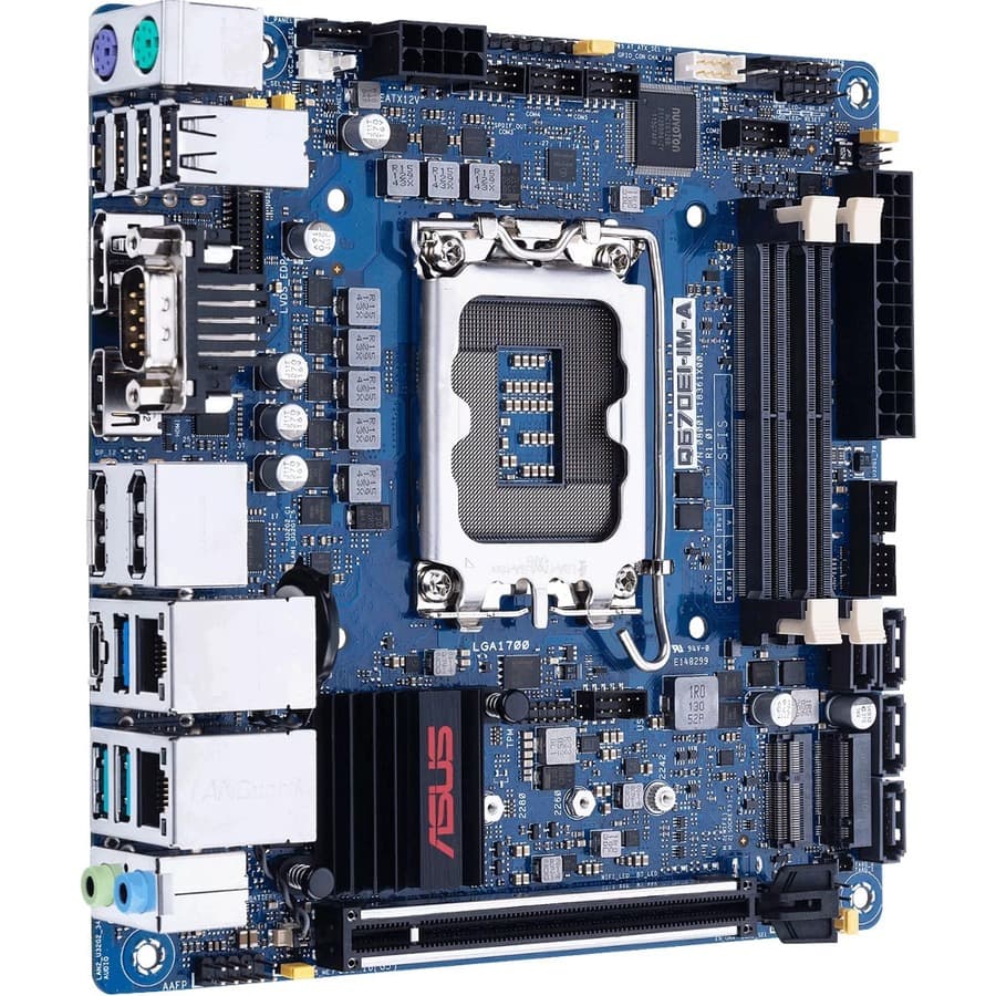 ASUS Q670EI IM A Mini-ITX Motherboard, LGA1700, DDR5 | Enterprise