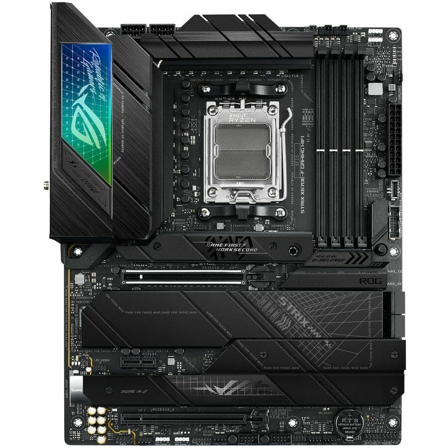ASUS ROG Strix X670E-F Gaming WiFi DDR5 Motherboard | AM5, ATX