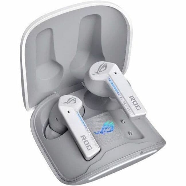 ASUS ROG Cetra True Wireless White | Hybrid ANC, Gaming