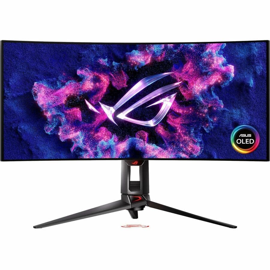 Asus - Display Asus Rogswift 34 Oled Ultrawide Curved LCD 21:9 240hz 0.03ms G-Sync