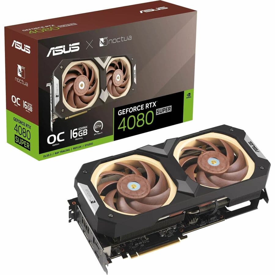 Asus - Vga Nvidia Asus Geforce Rtx 4080 S Noctua Oc Edition 16gb Gddr6x Pcie 4.0