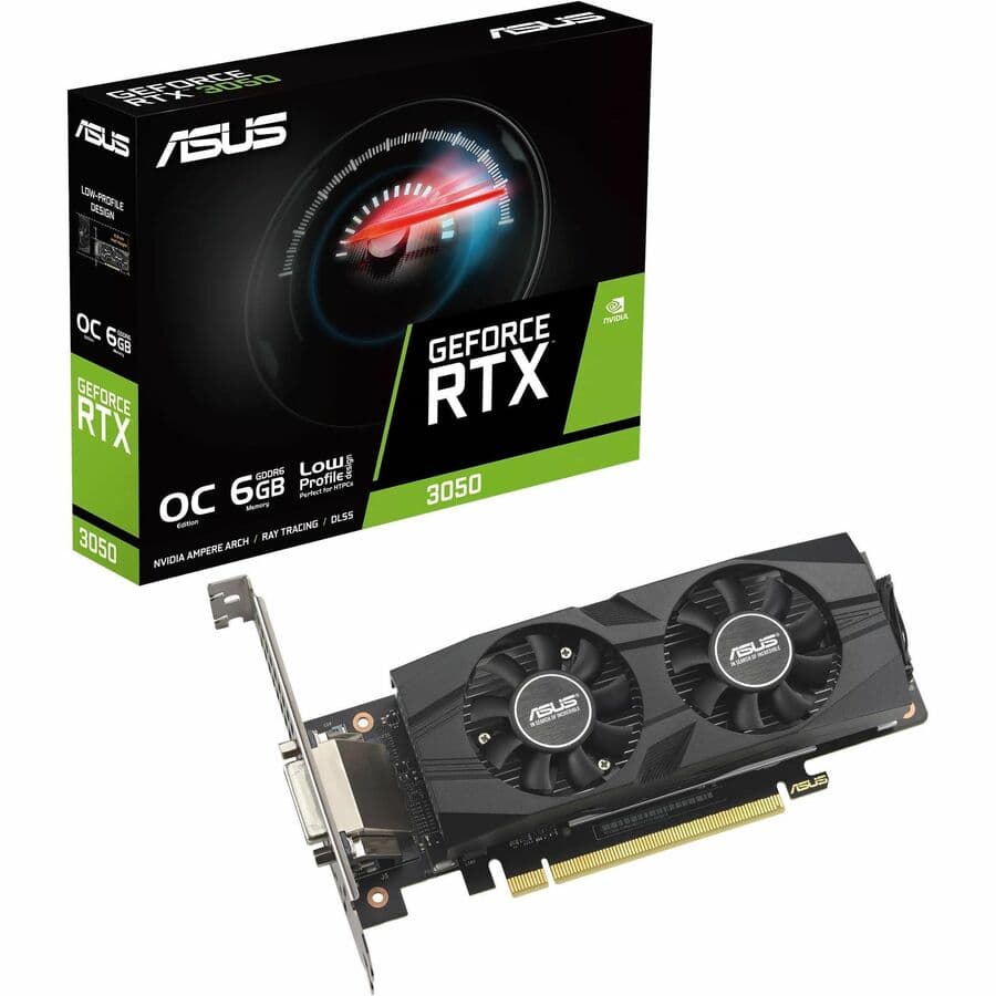 ASUS RTX3050-O6G-LP-BRK Warranty 1 Year On-Site | HPE Foundation Care