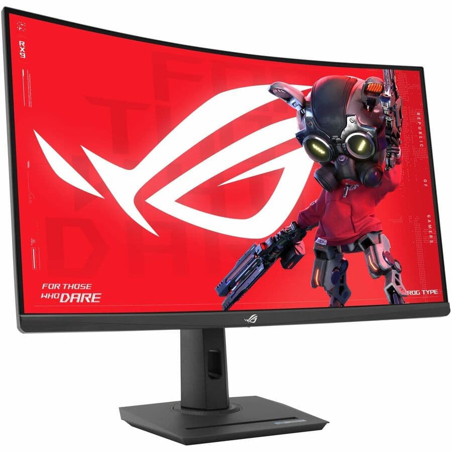 ASUS XG32WCS 32" QHD Curved Gaming Monitor, 180Hz | USB-C, HDR