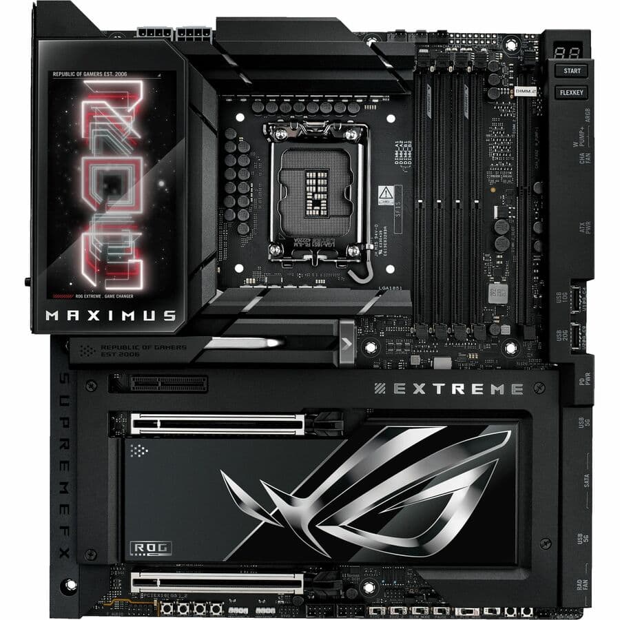ASUS ROG MAXIMUS Z890 EXTREME Motherboard, LGA 1851, E-ATX | Intel Z890