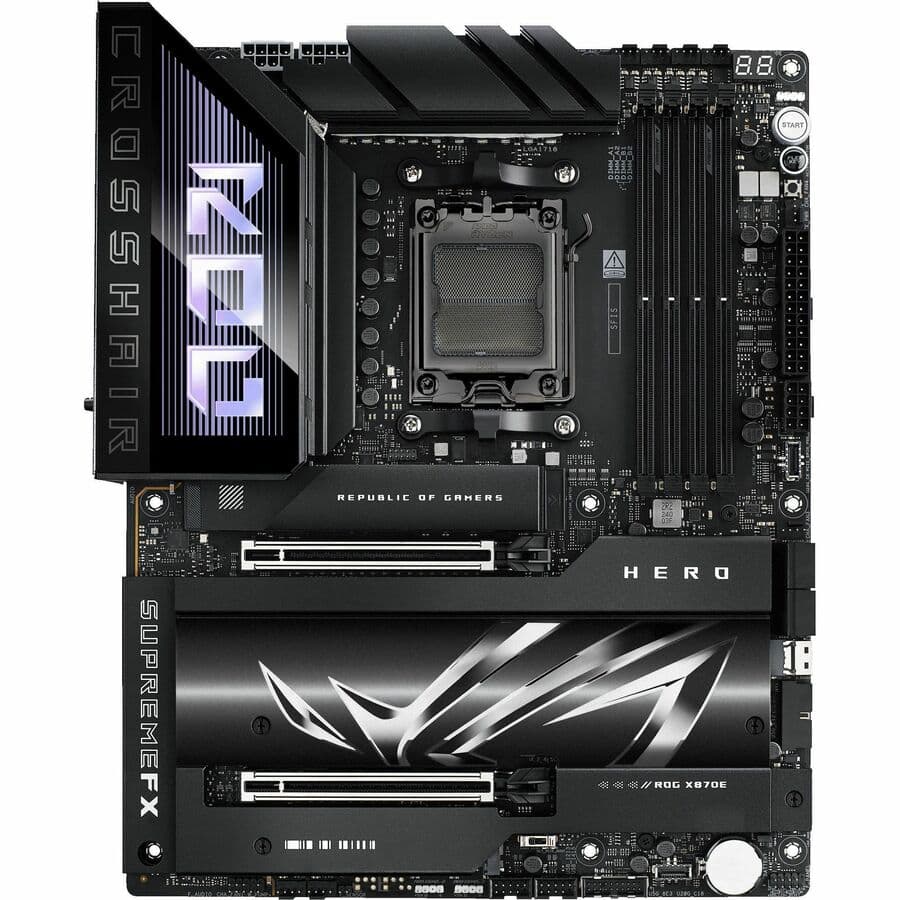 ASUS ROG CROSSHAIR X870E EXTREME AMD X870E AM5 E-ATX | Gaming, PCIe 5.0