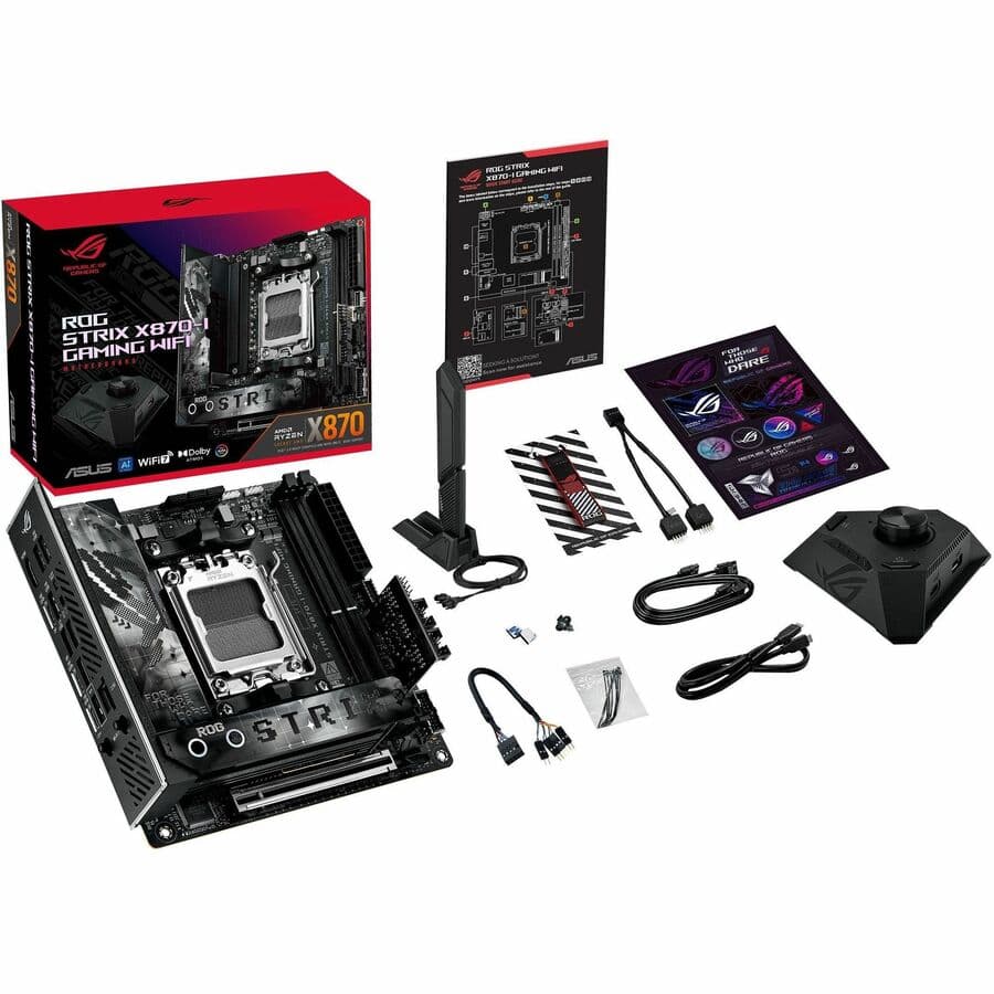 ASUS ROG STRIX X870-I GAMING WIFI Motherboard | Mini-ITX, Wi-Fi 7