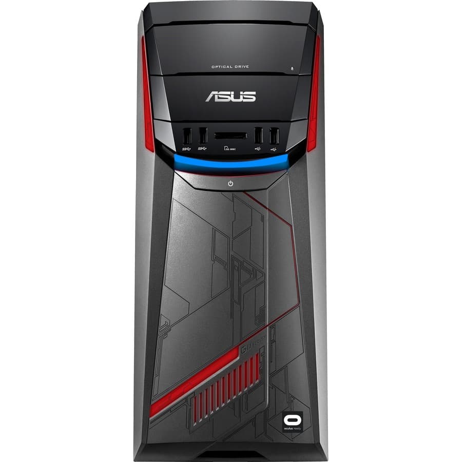 ASUS G11CD-US009T tower desktop with Intel Core i5-6400, GeForce GTX 960, and Windows 10 Pro