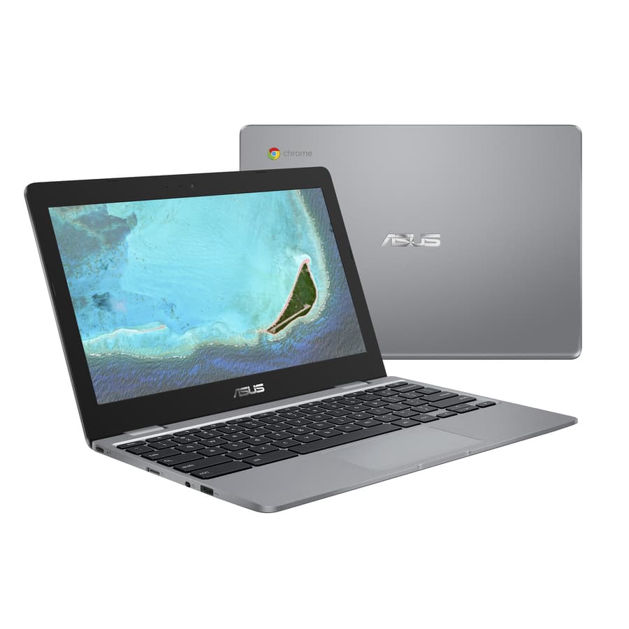 ASUS Chromebook C223NA-DH02 with 11.6-inch display, Intel Celeron N3350, and ChromeOS