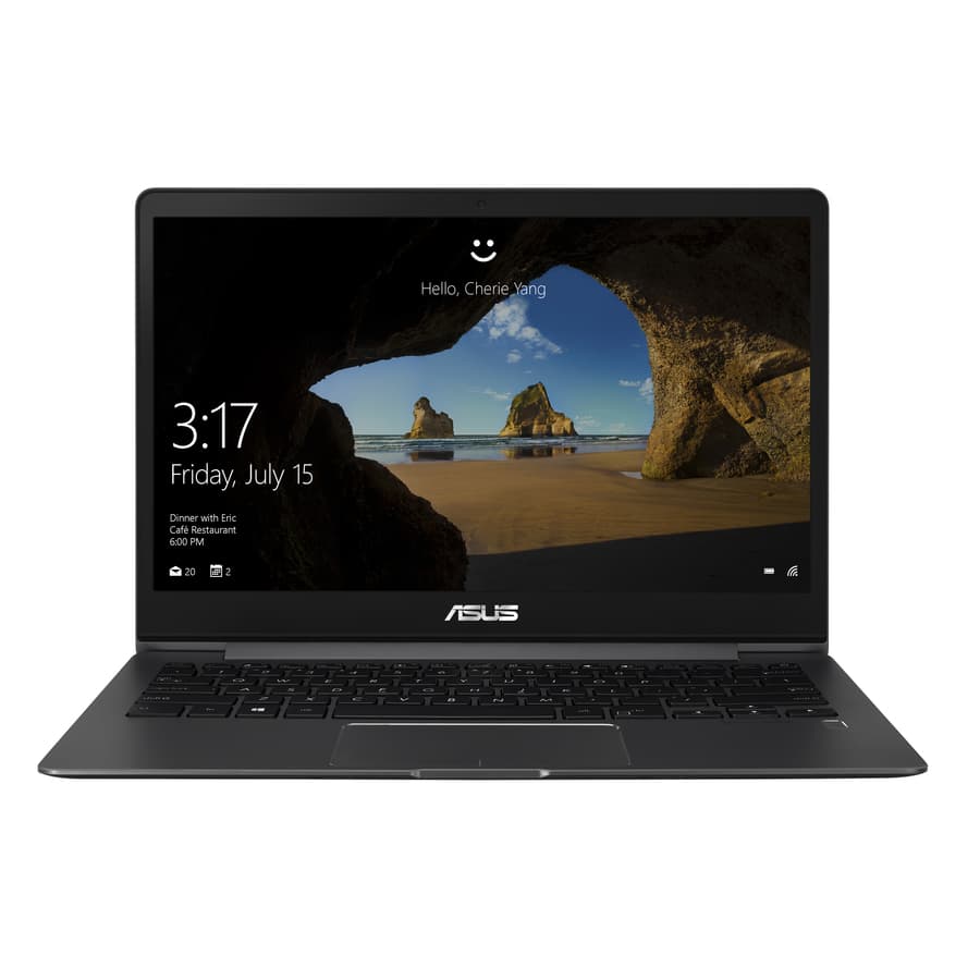 ASUS ZenBook 13 ultra slim notebook with 13.3 in display and compact travel-ready design
