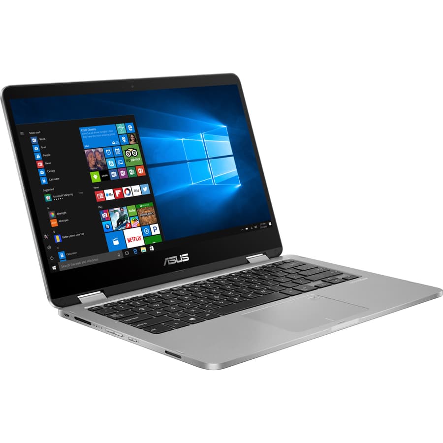 ASUS Vivobook Flip J401MA-DB02 2-in-1 convertible laptop with touchscreen