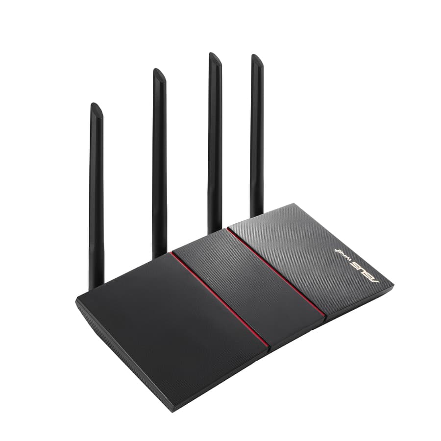 ASUS RT-AX55 AX1800 dual band WiFi 6 Gigabit router with MU-MIMO
