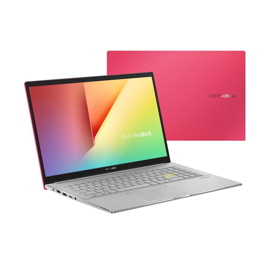 ASUS VivoBook S15 thin and light notebook with 15.6 inch display, Intel Core i5-1135G7, 8 GB RAM, and 512 GB SSD