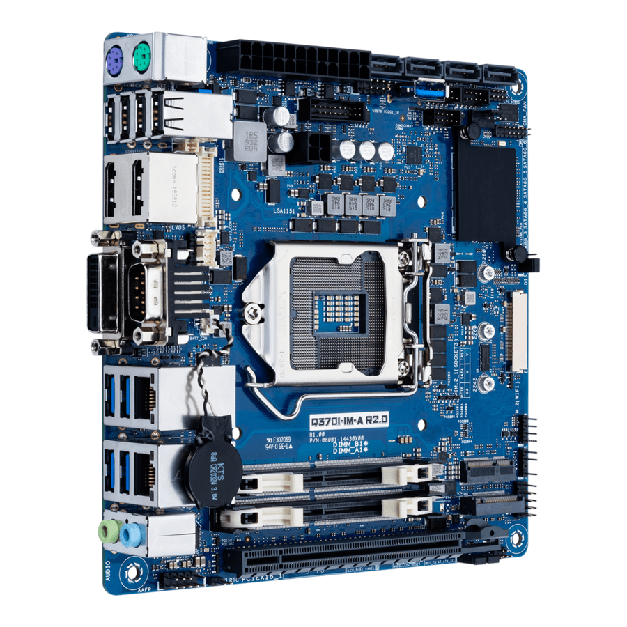 ASUS Q370I-IM-A R2.0 Mini ITX motherboard with Intel Q370 chipset