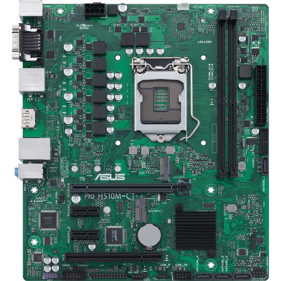 ASUS PRO H510M-CT/CSM micro-ATX business motherboard