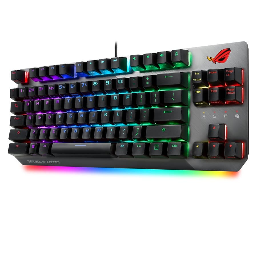 ASUS - COMPONENTS ASUS ROG STRIX SCOPE NX TKL KB MECHANICAL RGB GAMING KEYBOARD view 15