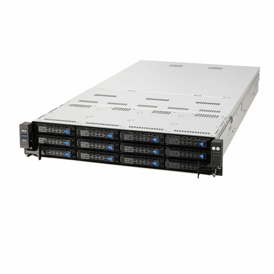 ASUS RS720A-E11-WOCPU018Z 2U rack server chassis for enterprise data center deployments