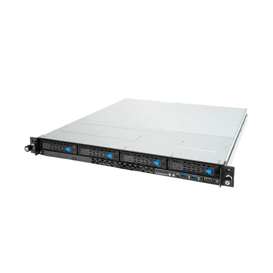 ASUS RS300-E11-WOCPU011Z 1U rack server chassis for enterprise rack deployments