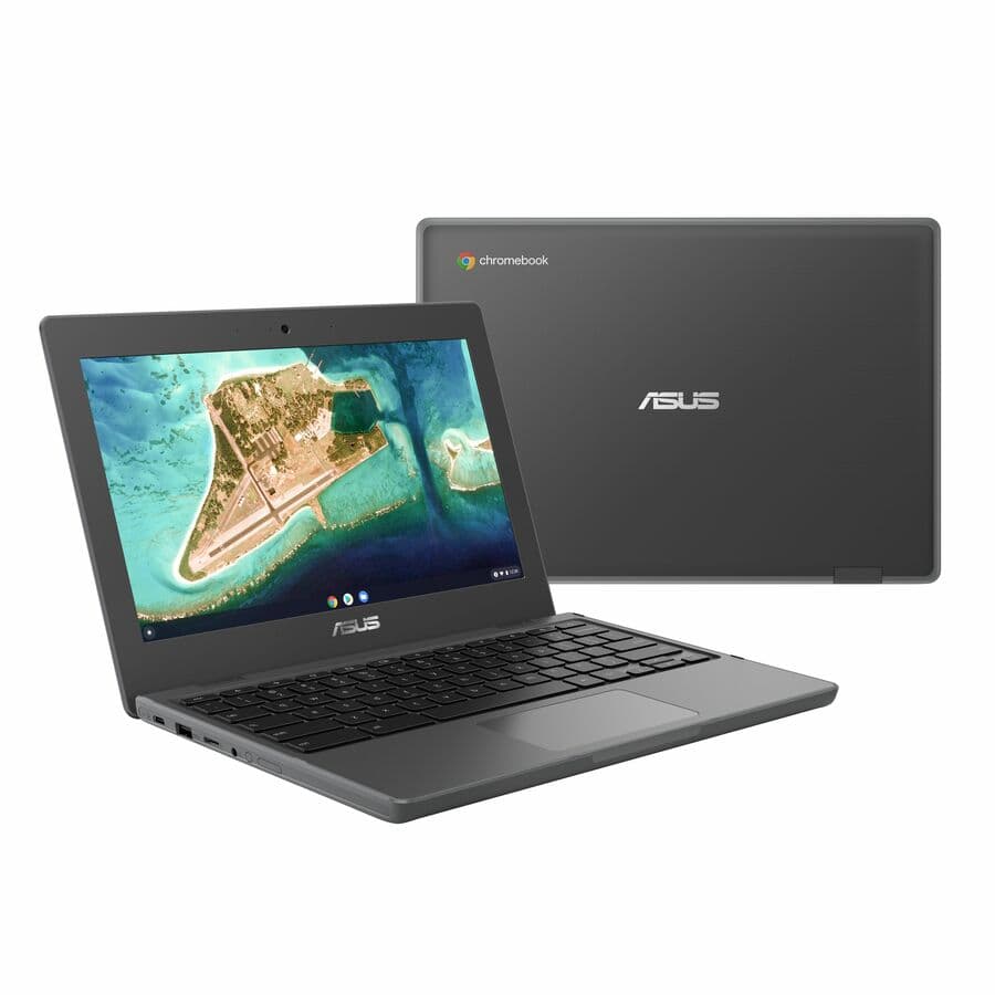 ASUS Chromebook grey 11.6-inch HD non-touch laptop
