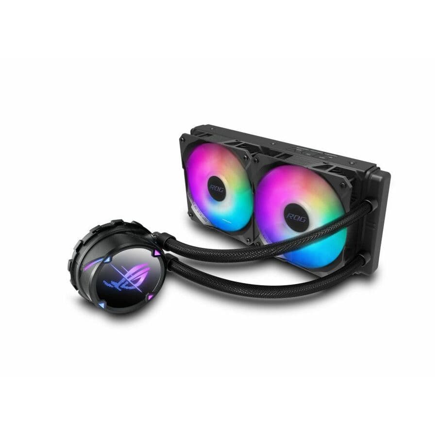 ASUS ROG STRIX LC II 240 ARGB white 240 mm AIO liquid CPU cooler