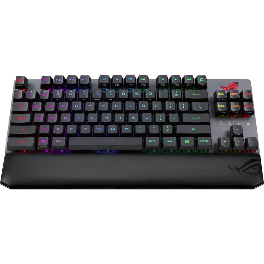ASUS - COMPONENTS ROG STRIX SCOPE RX TKL WL DELUXE 80 PERCENT GAMING KB 2.4GHZ view 13