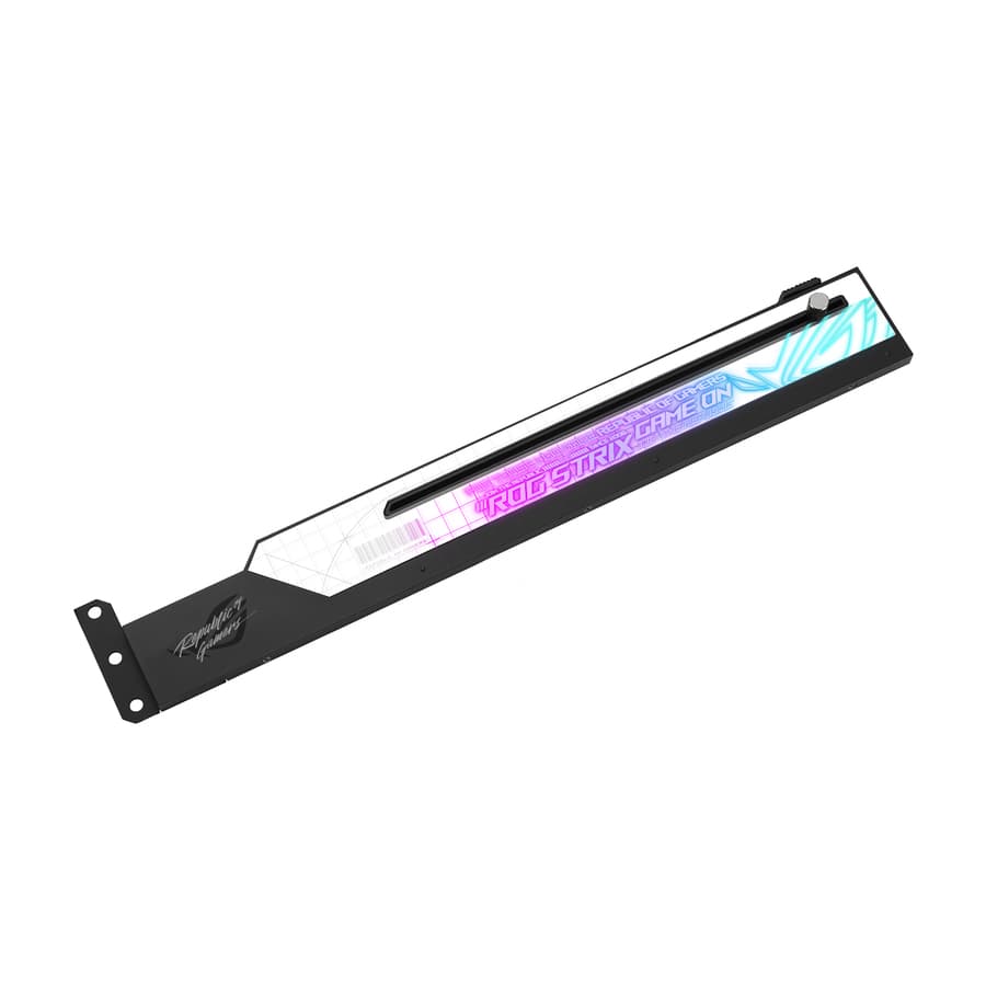 ASUS - COMPONENTS ROG STRIX GRAPHICS HOLDER EASILY ADJUSTABLE AURA RGB LIGHT view 13