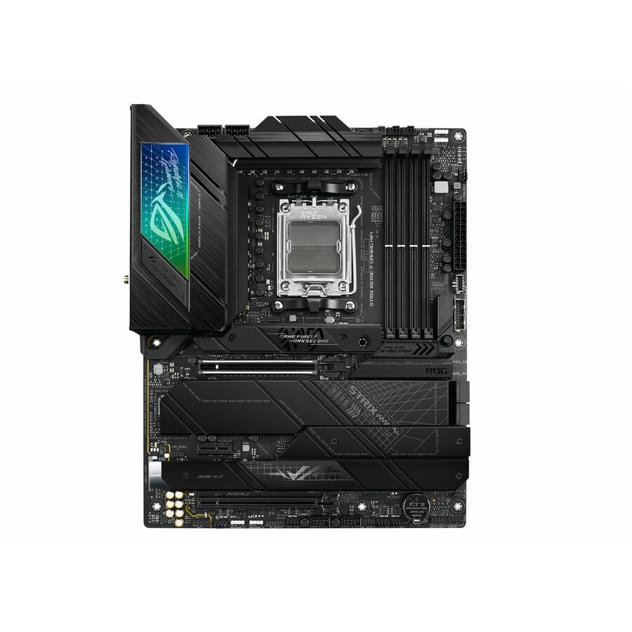 ASUS ROG Strix X670E-F Gaming WiFi ATX motherboard for AMD AM5 and DDR5