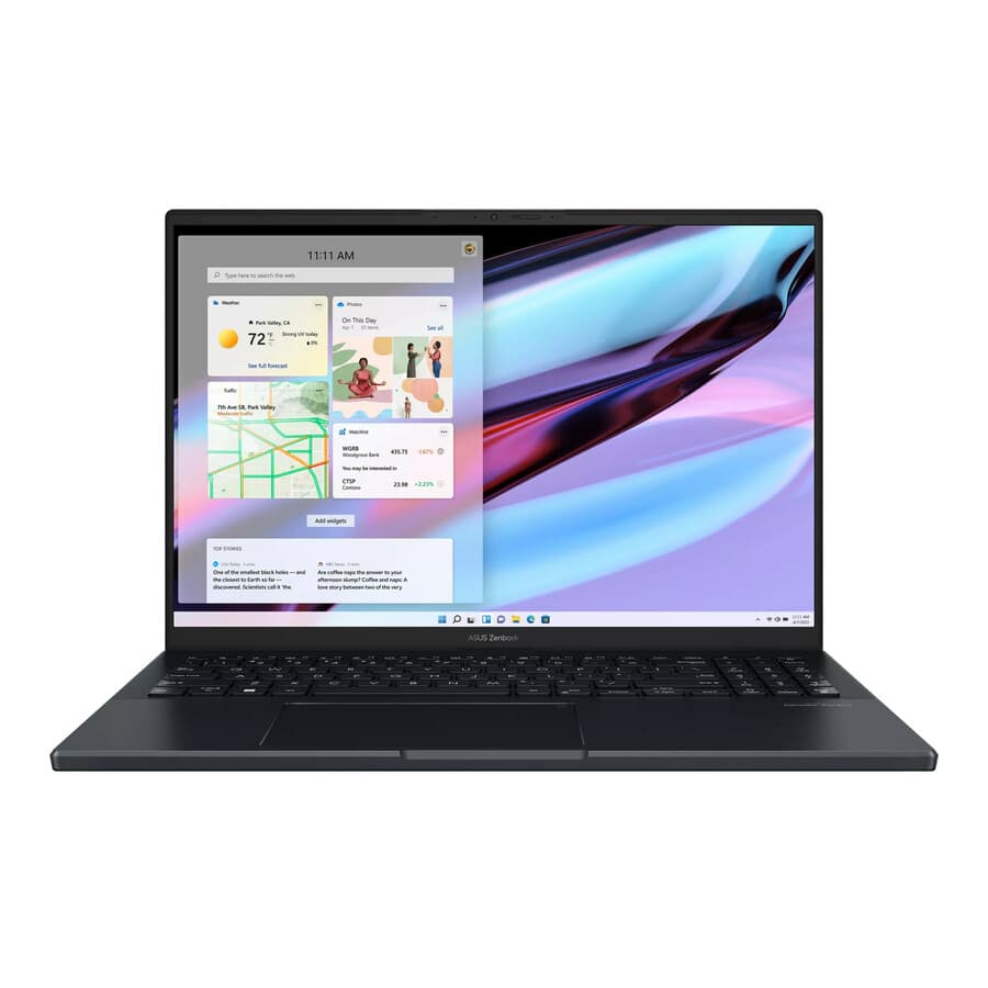 ASUS 16-inch WQXGA laptop with Intel Core i7-12650H processor