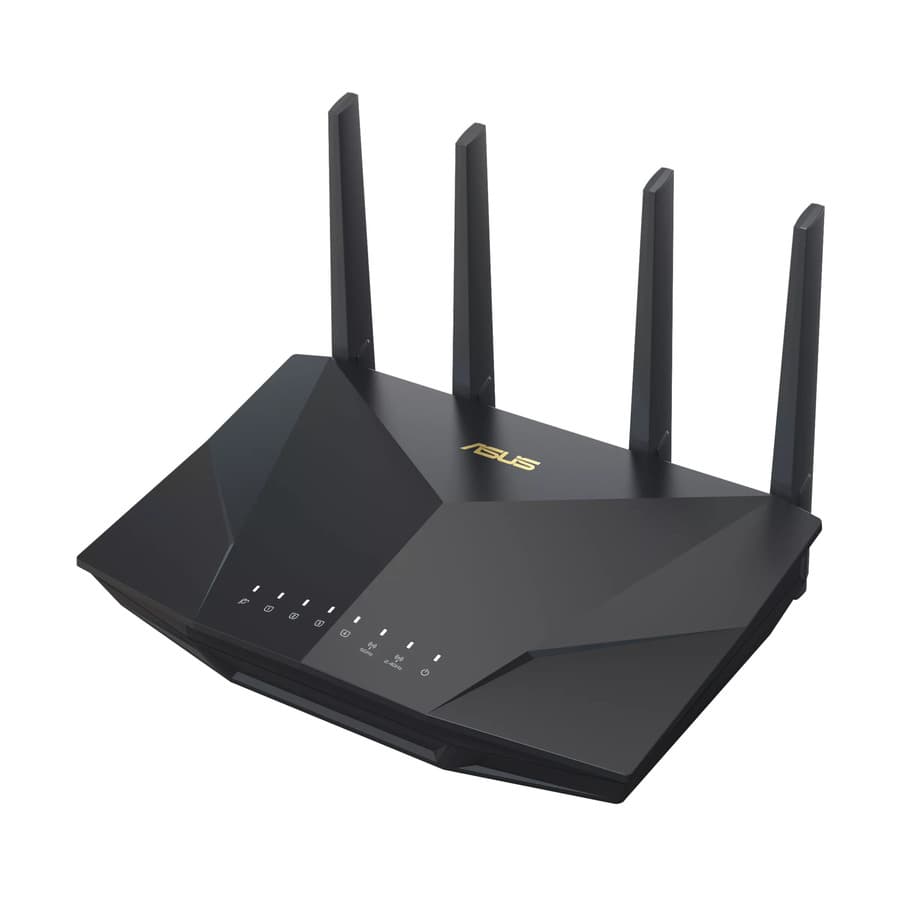 ASUS RT-AX5400 dual-band Wi-Fi 6 router with built-in VPN support and Gigabit Ethernet