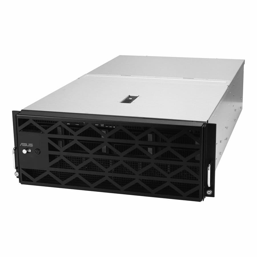 ASUS ESC8000-E11-3W10G 4U rack server chassis for GPU accelerated enterprise workloads