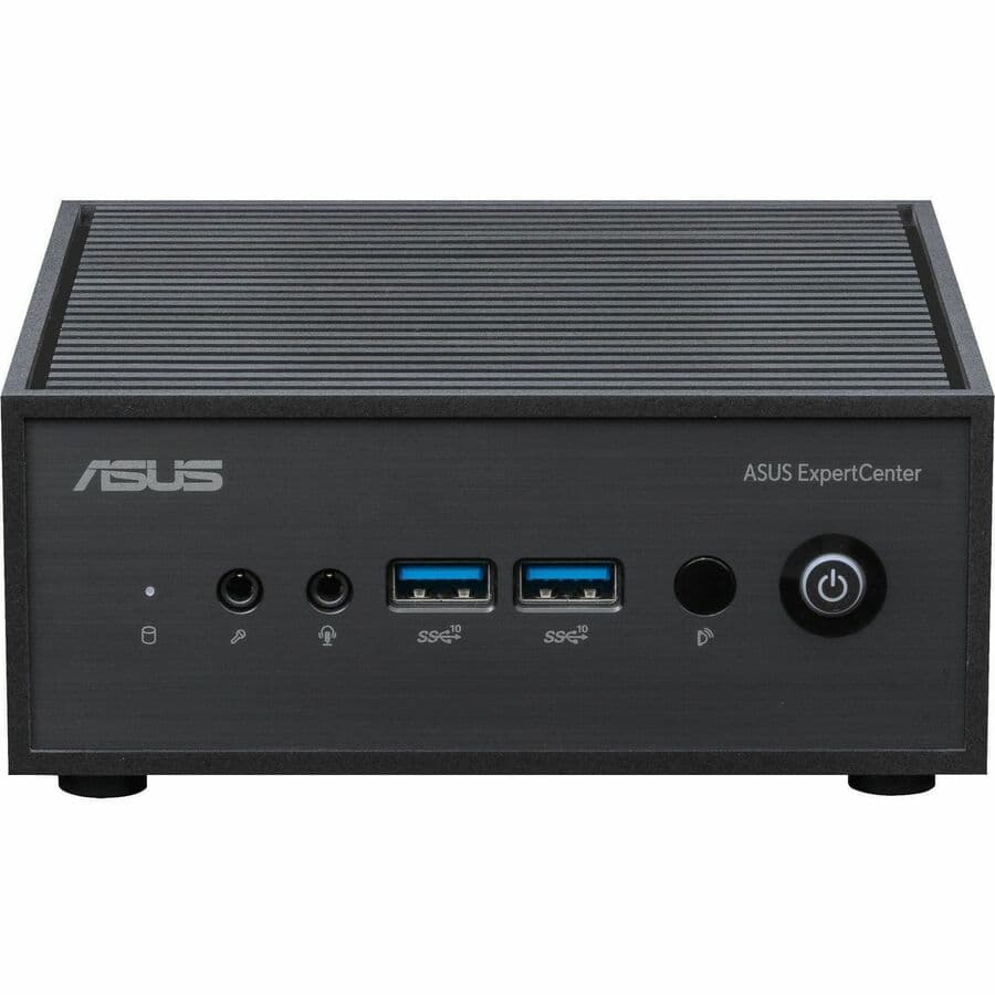 ASUS ExpertCenter PN42 fanless mini PC with Intel N100, dual LAN, and triple 4K support