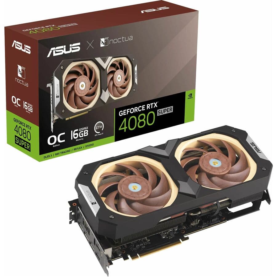 ASUS - VGA NVIDIA ASUS GEFORCE RTX 4080 S NOCTUA OC EDITION 16GB GDDR6X PCIE 4.0 view 6