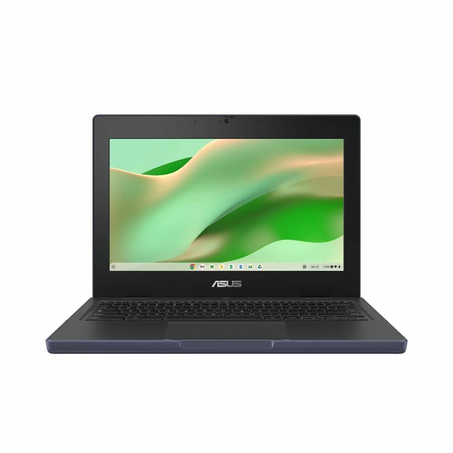 ASUS Chromebook CZ1104CM2A-YZ84T in gray with 11.6-inch HD touchscreen