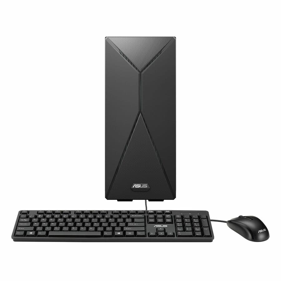 ASUS S501MER-DS704 black business desktop with Intel Core i7-13700, 16 GB RAM, and 1 TB SSD