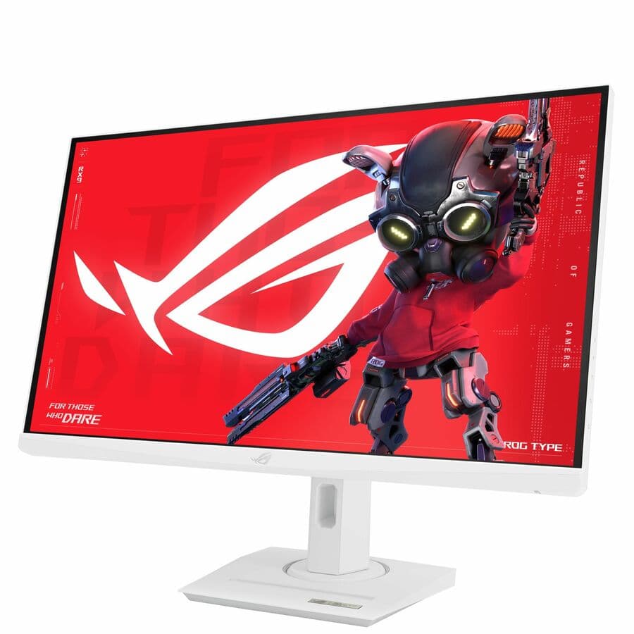 ASUS ROG Strix XG27ACG-W white 27-inch QHD Fast IPS gaming monitor with USB-C
