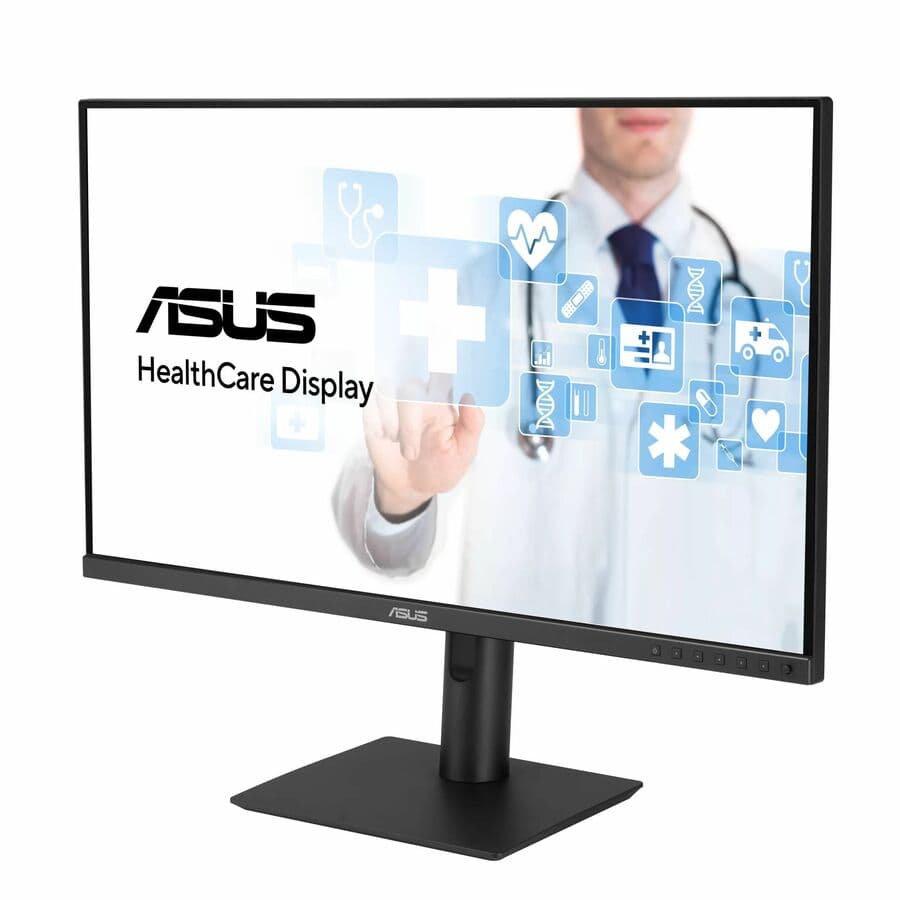 ASUS HA2741A 27-inch 1440p IPS healthcare monitor with anti-glare screen and ergonomic stand