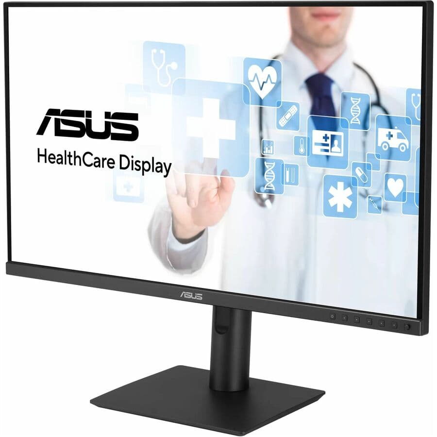23.8-inch 1440P IPS healthcare monitor with anti-glare screen and ergonomic stand