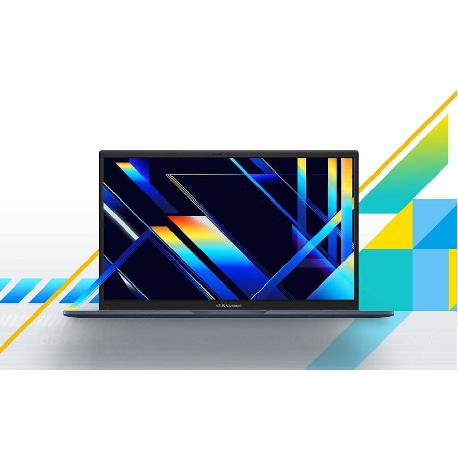 ASUS Vivobook 15.6-inch laptop with Intel Core i7-1355U, 16 GB RAM, 1 TB SSD, and blue finish