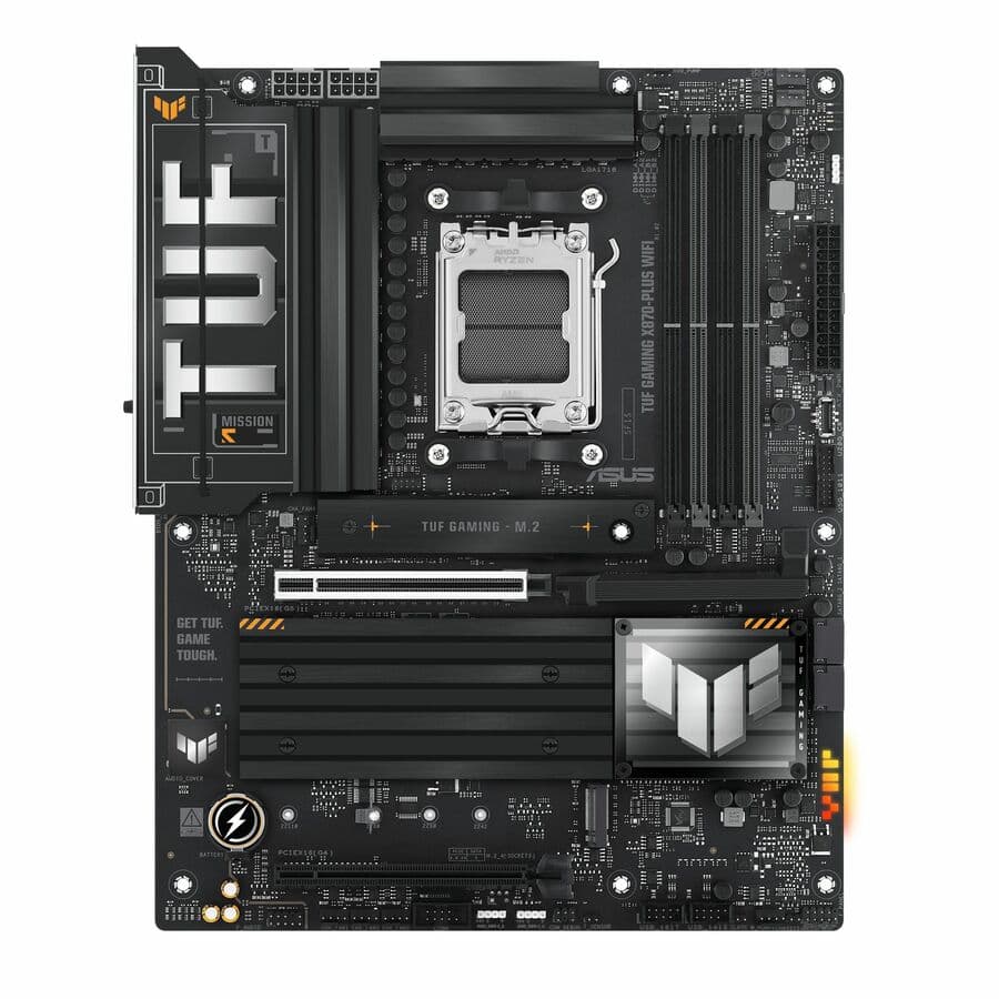 ASUS TUF Gaming X870-PLUS WF ATX motherboard for AMD AM5 DDR5 builds