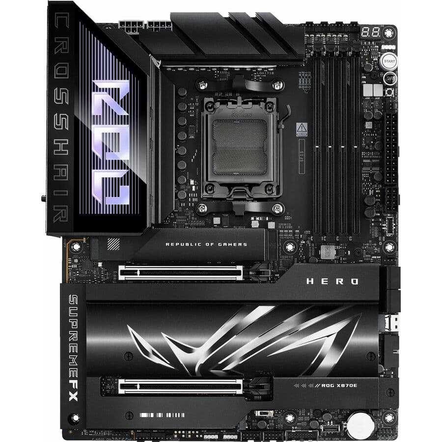 ASUS ROG CROSSHAIR X870E EXTREME AMD X870E AM5 E-ATX gaming motherboard