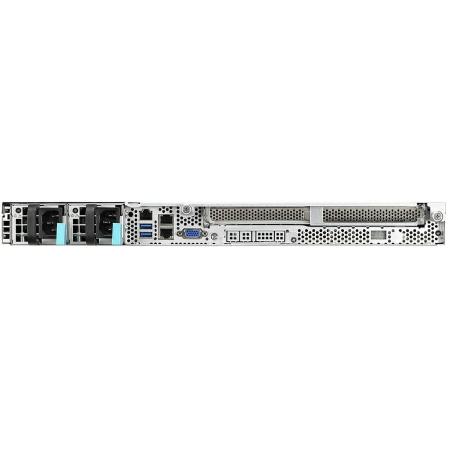 ASUS RS500A-E9-RS4-U rack server with AMD EPYC SP3 support, DDR4 DIMM slots, M.2, and hot-swap 3.5 in bays