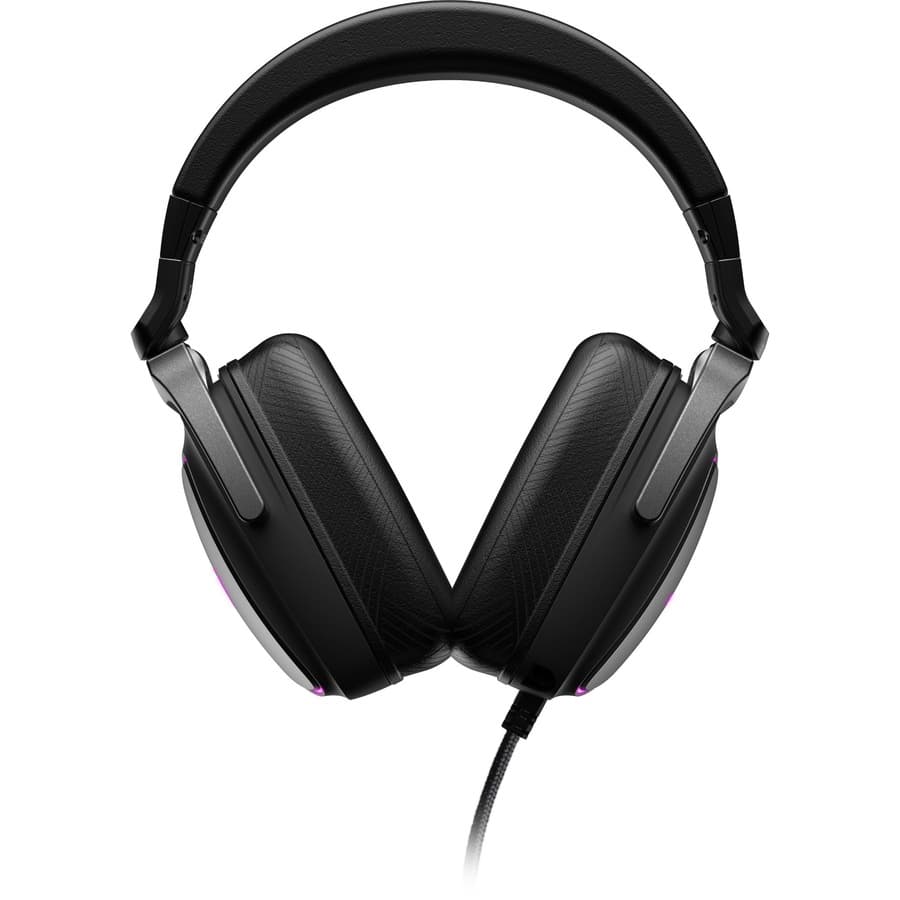 ASUS ROG Delta S USB-C wired gaming headset with RGB lighting and over-ear design