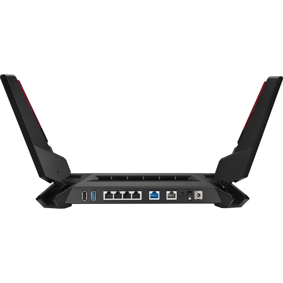 ASUS GT-AX6000 Wi-Fi 6 gaming router with dual-band wireless and Gigabit Ethernet