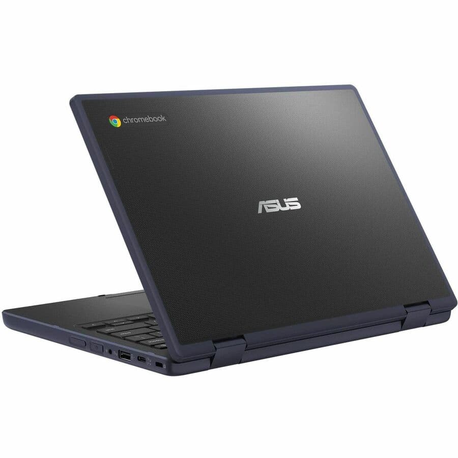 ASUS Chromebook CR1104FTA-YZ84T in grey with 11.6-inch HD touchscreen