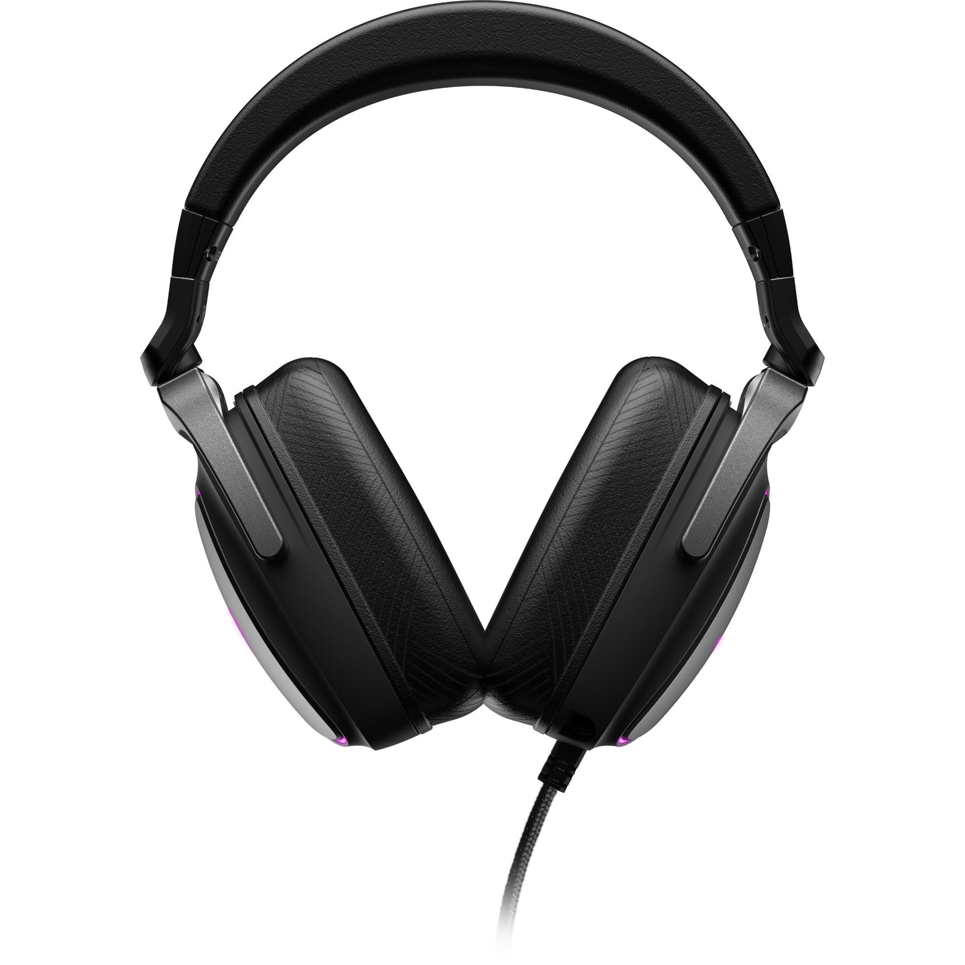 ASUS ROG Delta S USB-C wired gaming headset with RGB lighting and over-ear design