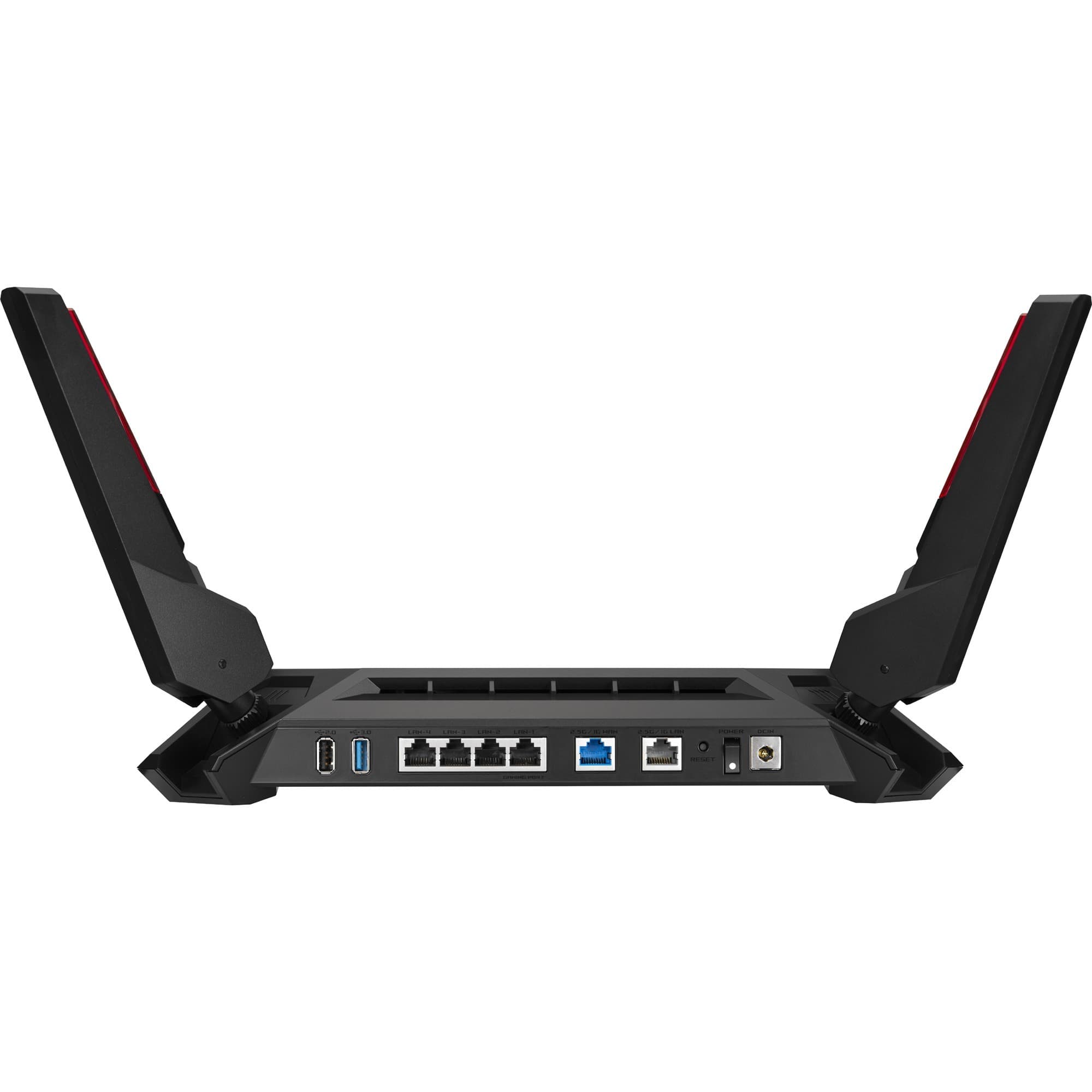ASUS GT-AX6000 Wi-Fi 6 gaming router with dual-band wireless and Gigabit Ethernet