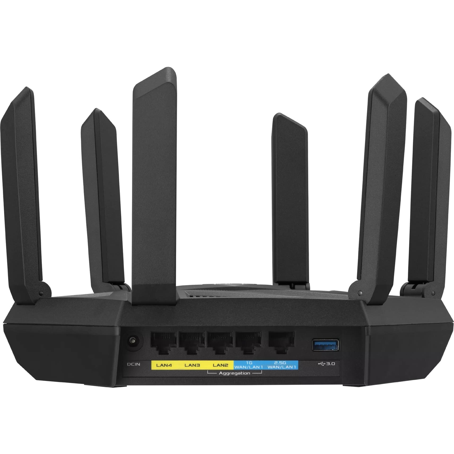 ASUS RT-AXE7800 tri-band Wi-Fi 6E router with 2.5G port and AiMesh support